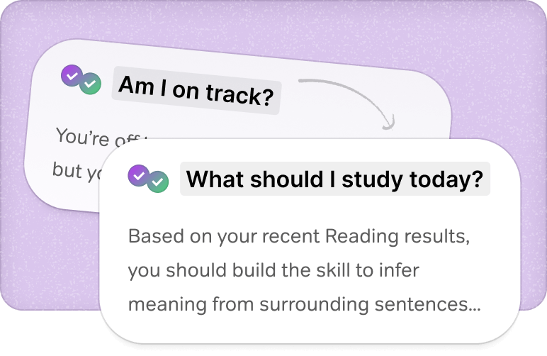 Examples of helpful conversations with the AI tutor